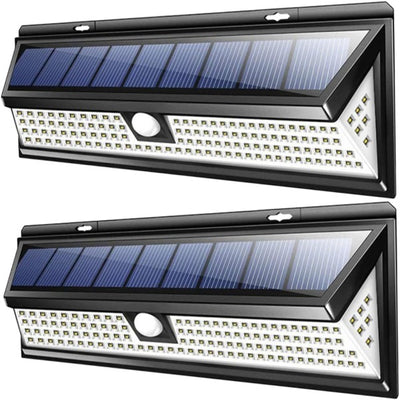 118 LED Powerful Outdoor Solar Light Motion Sensor Wall Light