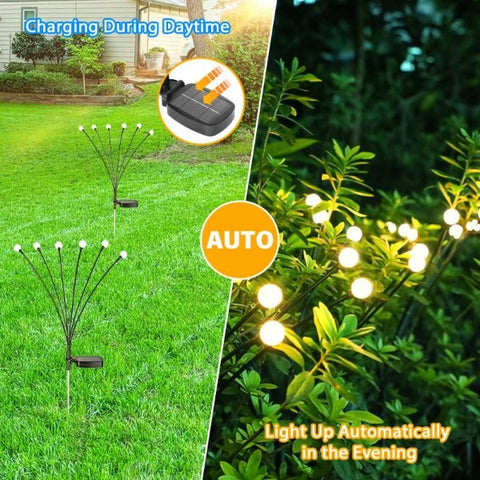 Firefly Solar Garden Lights 4-Pack