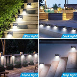 138 LED Solar Outdoor Motion Lights 3 Lighting Modes