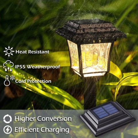 Solar Pathway Garden Lights with 2 Modes