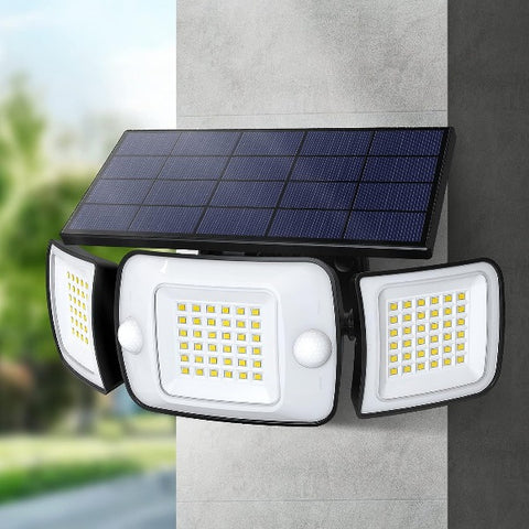 Solar Motion Sensor LED Security Light 6000mAh