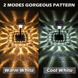 Solar Pathway Garden Lights with 2 Modes