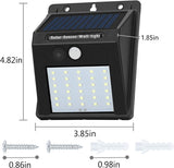 30 LED Solar Outdoor Lights Outdoor 4-Pack