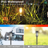 LED Solar Garden Pathway Vintage Lights