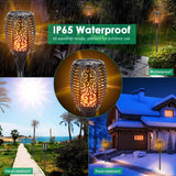 SolarFlame Flickering Flame Outdoors Solar Light