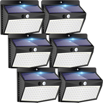 138 LED Solar Outdoor Motion Lights 3 Lighting Modes