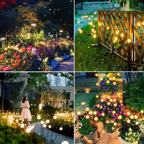 Firefly Solar Garden Lights 4-Pack