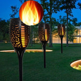 SolarFlame Flickering Flame Outdoors Solar Light