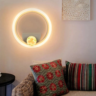 Modern LED Wall Lights: Acrylic Vanity Lamp for Home